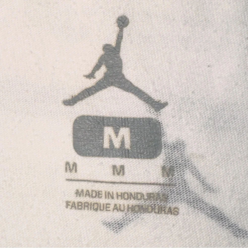 Nike Air Jordan‎ Shirt Boys med white Short Sleeve Jumpman Graphic Logo